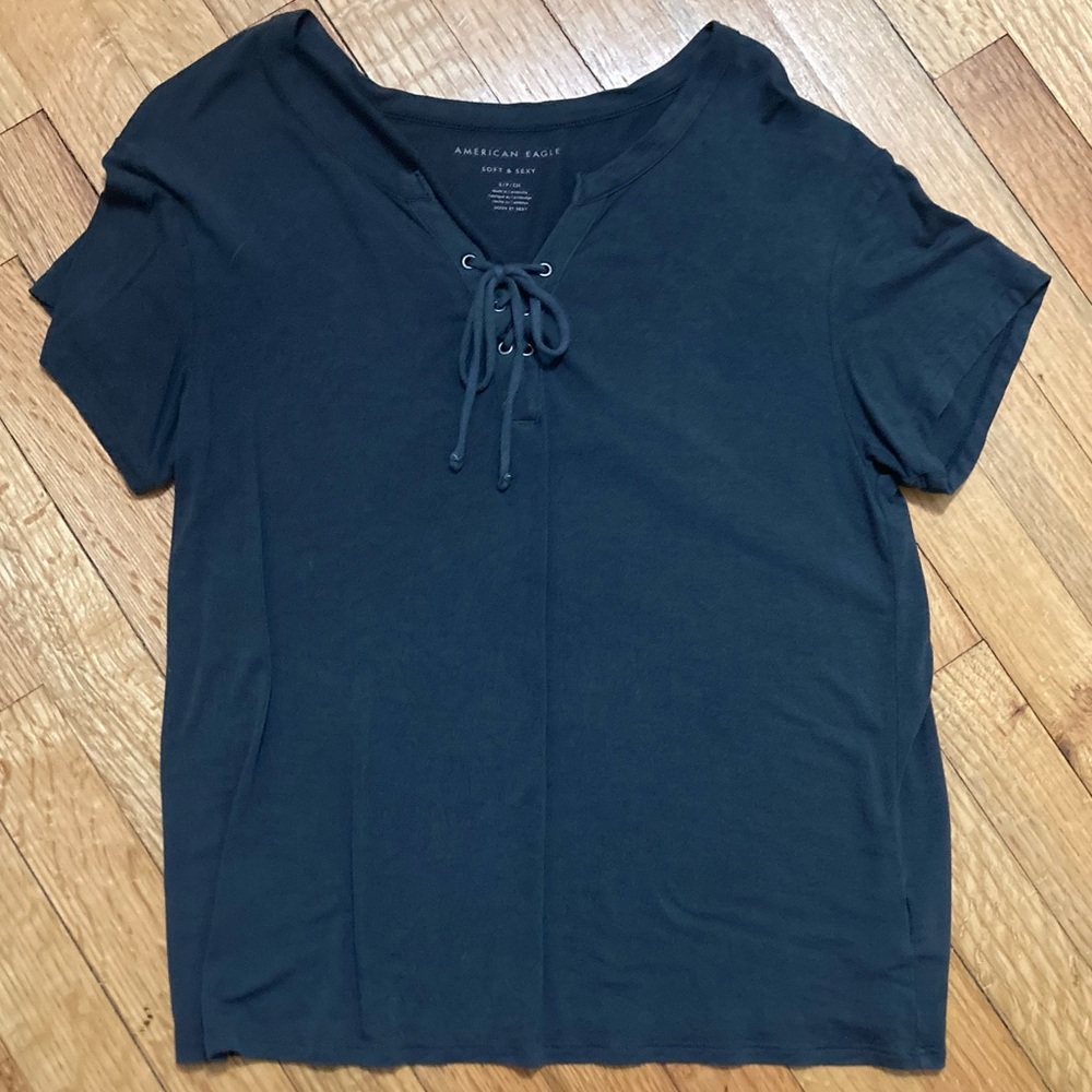 Dark grey American Eagle shirt
